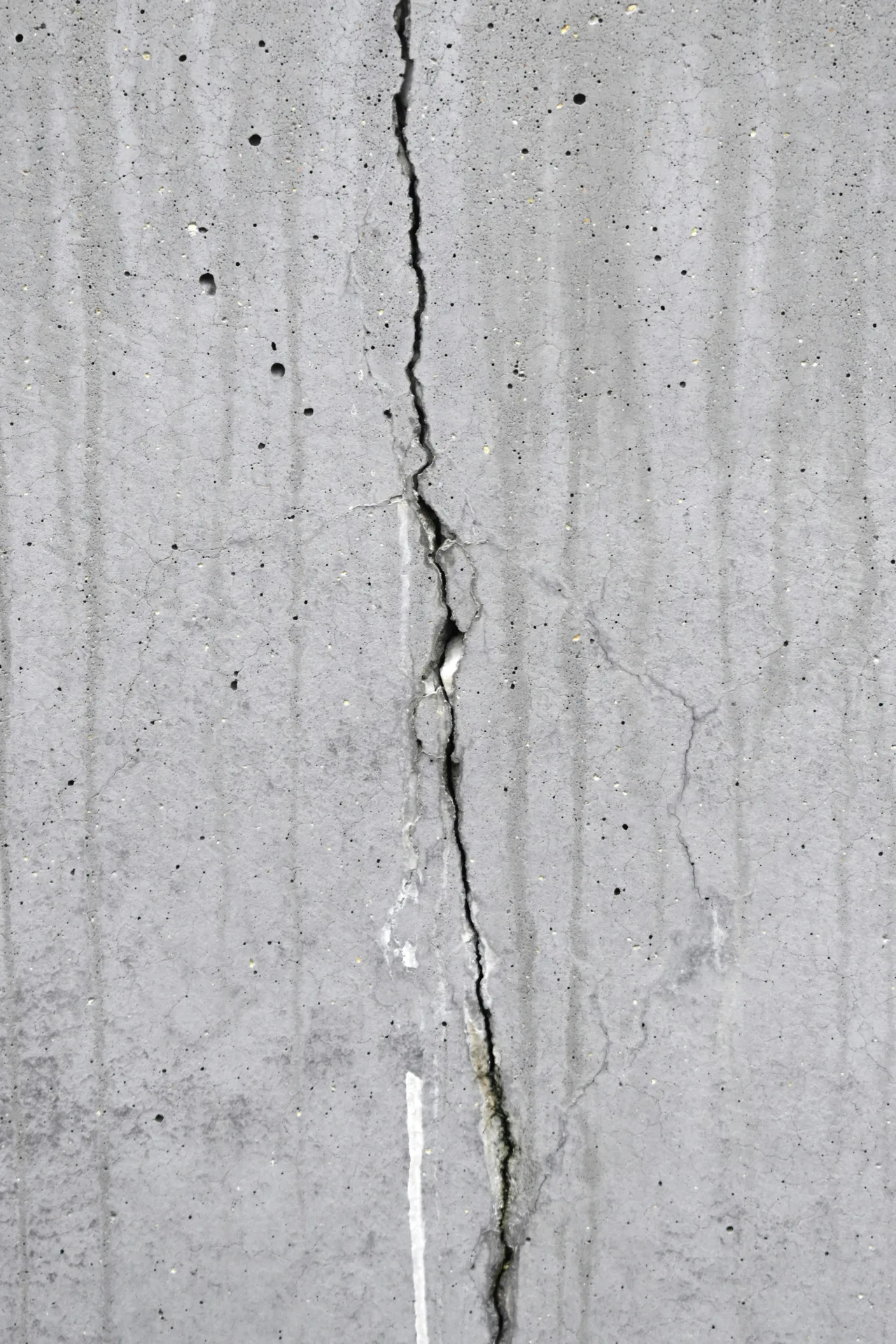 spalling and cracking on a Detroit foundation wall ready for repair